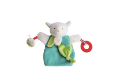 DC3005AGNE - Doudou de la gamme marionnette - Agneau de couleur Bleu