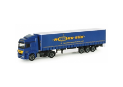 HER154109 - Camion avec remorque  NORD SUD - MERCEDES Axor II 4x2