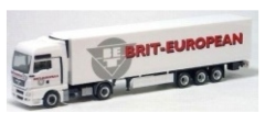 HER280384 - Camion avec semi tautliner MAN TGA de l'entreprise BRIT EUROPEAN