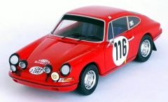 TRODSN132 - Voiture du rallye de Monte Carlo 1968 pilotée par Pauli TOIVONEN - Limitée à 150 pièces - PORSCHE 911T #116