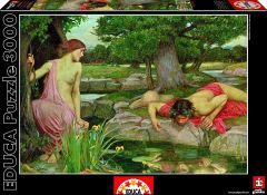 EDU15541 - Puzzle  Echo et narcisse de John William WETERHOUSE 3000 Pièces - Dimensions 120 x 85 cm