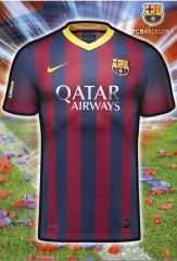 EDU15759 - Puzzle maillot de l'équipe de foot du FC BARCELONE 1000 Pièces - Dimensions 68 x 48 cm