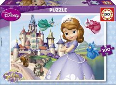 EDU15928 - Puzzle de 100  Pièces Disney du dessin-animé - PRINCESSE SOFIA