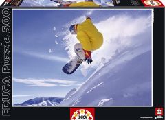 EDU16273 - Puzzle Snowboard 500 Pièces - Dimensons 48 x 34 cm