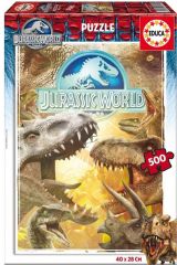 EDU16341 - Puzzle du film JURASSIC PARK 500 Pièces - Dimensions 48 x 34 cm