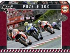 EDU16349 - Puzzle de Moto GP 300 Pièces - Dimensions 40 x 28 cm