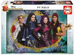 EDU16551 - Puzzle de la série LesDESCENDANTS 300 Pièces - Dimensions  40 x 28 cm