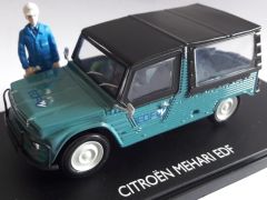 ELI101618 - Voiture des services EDF CITROEN Méhari accompagnée d'une figurine éditée à 166 pièces