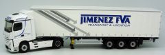ELI116194 - Camion 4x2 MERCEDES Actros 2 et remorque Tautliner 3 essieux aux couleurs JIMENEZ
