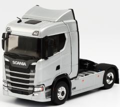 ELI116202 - Camion 4x2 solo SCANIA S500 couleur argent édité à 500 pièces
