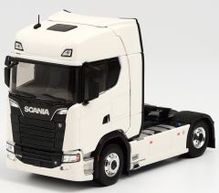 ELI116203 - Camion 4x2 solo SCANIA S730 moteur V8 de couleur ivoir édité à 500 pièces
