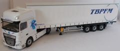 ELI116447 - Camion 4x2 DAF XF Euro 6 avec semi aux couleurs transport TBPFM