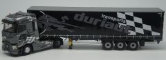 ELI116514 - Camion 4x2 RENAULT T 520 avec semi bachée 3 essieux aux couleurs des transports Duriaut