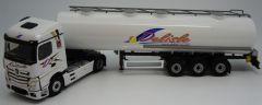 ELI116710 - Camion 4x2 MERCEDES Actros 5 Streamspace avec semi citerne alimentaire 3 essieux aux couleurs des transports Delisle