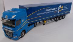 ELI116729 - Camion 4x2 DAF XF My 2017 avec semi bâchée 3 essieux Schmitz Cargobull aux couleurs des Transports Translocauto