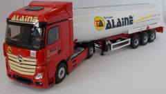 ELI116739 - Camion 4x2 MERCEDES Actros 5 avec semi citerne chimique aux couleurs des Transports Alainé