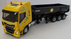 ELI116751 - Camion 4x2 IVECO Stralis NP avec semi benne 3 essieux aux couleurs des transports Delmonico Dorel