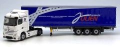 ELI116907 - Camion 4x2 MERCEDES Actros 5 avec semi 3 essieux aux couleurs des Transports JULIEN