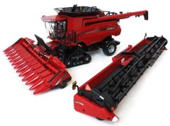 ERT14931 - CASE IH 9240 sur chenilles livré avec les deux coupes
