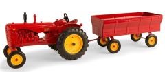 ERT16283 - Tracteur MASSEY HARRIS 44 avec remorque 2 essieux