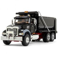 FIGE50-3386 - Camion benne noir MACK Granite