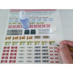 Feuille blanche  pour décalques