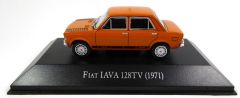MAGARG36 - Voiture berline compacte FIAT Iava 128 TV de 1971 de couleur orange vendue en blister