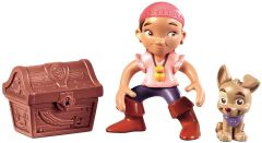 FISY2260 - 2 Figurine du dessin animé JAKE ET LE TRÉSOR PERDU - Izzy et Patch
