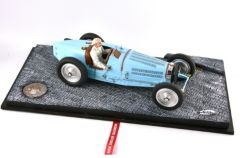 FLM-118001M/LB - Voiture de couleur bleue ciel - BUGATTI Type 59 Châssis 59124