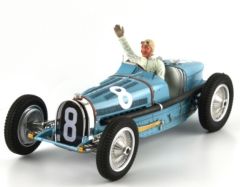 FLM-118002/8M - Voiture du Grand prix de Monaco 1934 de couleur bleue N°8 - BUGATTI Type 59