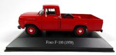 MAGARG42 - Voiture pick-up FORD F-100 de 1959 de couleur rouge vendu en blister