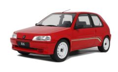 G108 - Voiture de 1993 couleur rouge - PEUGEOT 106 Phase 1