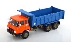 G1N0E019 - Camion porteur benne de 1974 couleur bleu et orange - BARREIROS 64/26 v