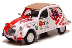 G1719021 - Voiture du rallye Paris Pékin CITROEN 2CV n°18 du pilote Bernard Peres vendu en blister