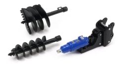 GF75 - Accessoires pour pelle de 25 à 50 Tonnes - Accessoire avec deux tarières Auger Torque 65000