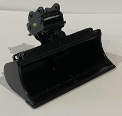 Accessoire pour pelle de 50 tonnes – Godet basculant avec Q-hitch