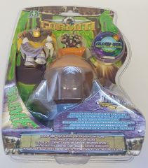 GIOGPH01434 - Jouet du dessin animé GORMITI  de couleur Or - Régénération avec Gel Gluant + Figurine