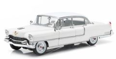 GREEN12936 - Voiture de 1955 - Cadillac FLEETWOOD Séries 60 de couleur Blanche