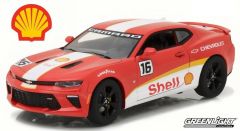 GREEN18239 - Voiture sportive publicitaire CHEVROLET Camaro SS N°16 de 2017 aux couleurs Shell Oil