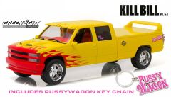 GREEN19015 - Voiture 4x4 CHEVROLET C-1400 Silverado Pussy Wagon du Flim KILL BILL VOL.1 ET 2