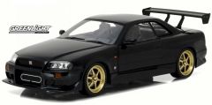 GREEN19030 - Voiture sportive NISSAN Skyline GT-R de 1999 couleur noire