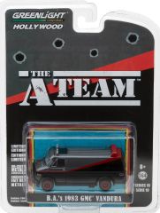 GREEN44790-B - Véhicule de la série télé l'Agence Tous Risques GMC Vandura 1983 The A Team article vendu en blister