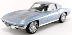 GT183 - Voiture coupé de couleur Bleue gris - CHEVROLET Corvette C2 Stingrey 112