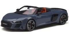 GT256 - Voiture cabriolet de couleur bleue - AUDI R8 Spyder 2019