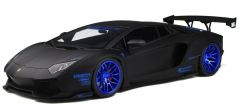 GTS12502 - Voiture de couleur Noire Mat - LAMBORGHINI  Aventador LB-WORKS