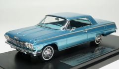 GC-044C - Voiture limitée à 260 pièces de 1962 couleur bleu – CHEVROLET impala SS hardtop