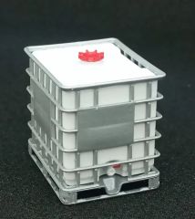 GF-ACC-13 - Accessoire pour diorama - Conteneur avec bouchon rouge IBC