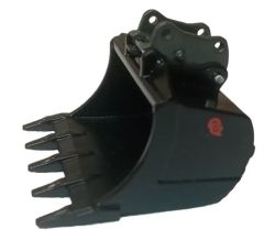 GF108-4 - Accessoire pour pelle de 24 à 33T - Godet OilQuick à 5 dents