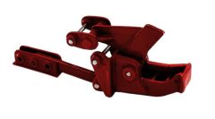 GF15RED - Accessoire pour pelle de 30 à 50 Tonnes - Cisaille à féraille mécanique NORTHERNTRACK de couleur ruoge