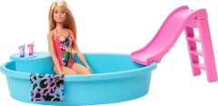 MATGHL91 - Piscine avec sa poupée Barbie